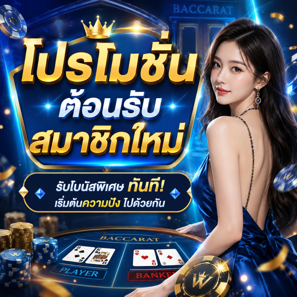 โปรต้อนรับสมาชิกใหม่
